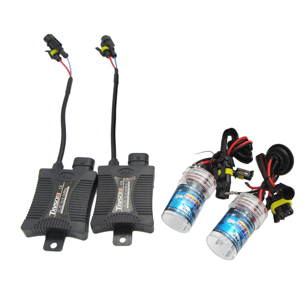 1 Set 35W H8 H9 H11 Car Motorcycle Headlight Xenon Replacement Bulbs Lamps Set Kits 3000K
