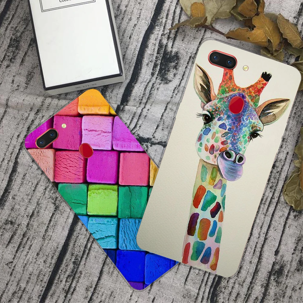 Untuk OPPO R15 Kasus Ponsel Silikon Lembut TPU Cover UNTUK OPPO R15 Celular Kasus Lucu untuk OPPO R15 Handphone case Kartun Ky103