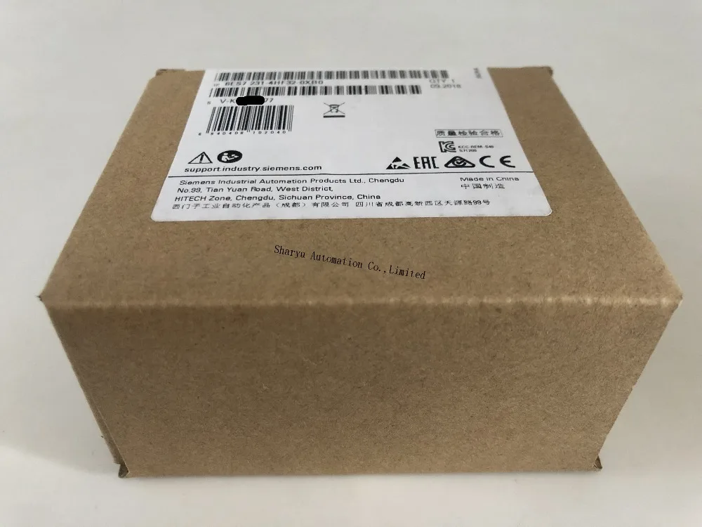Оригинальный аналоговый вход SIMATIC S7 1200 SM 1231 модуль 6ES7231 4HF32 0XB0 6es7231 4hf32 0xb0 Модуль 12