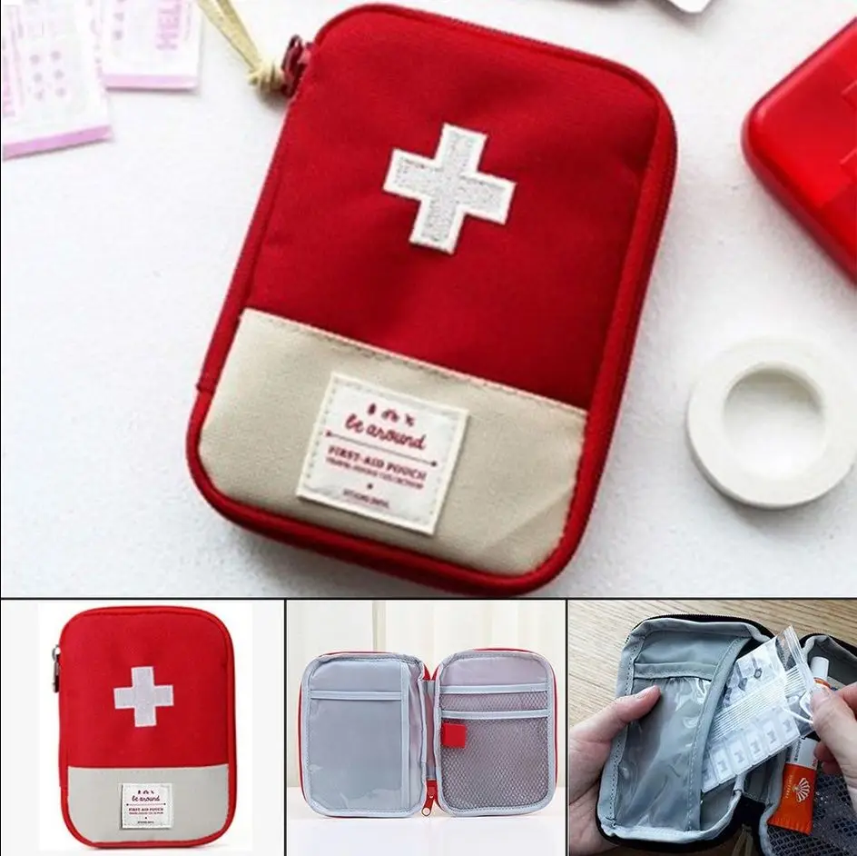 Мини-набор первой помощи для выживания в чрезвычайных ситуациях, сумка для путешествий, медицинская спортивная сумка, чехол