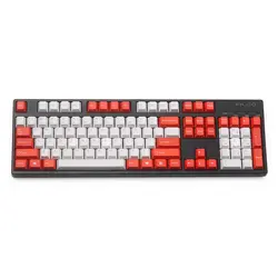 Kbdfans Новое поступление pbt Топ печатных keycap Cherry профиль 117 ключи 1,75 сдвиг для игр механическая клавиатура