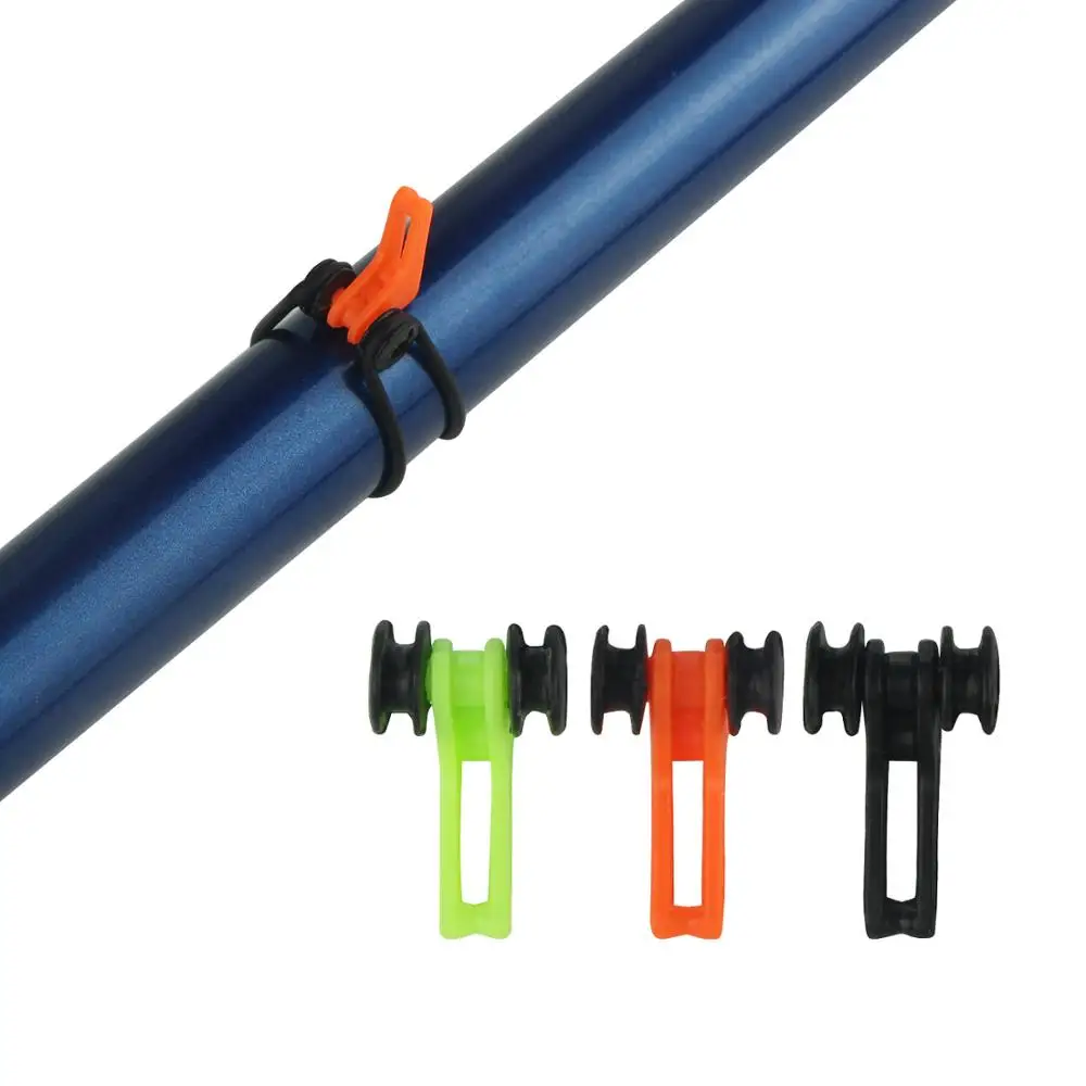 FISHNU 20pcs Fishing Hooks Keeper Fish Lure Rod Holders Clip on Fishing