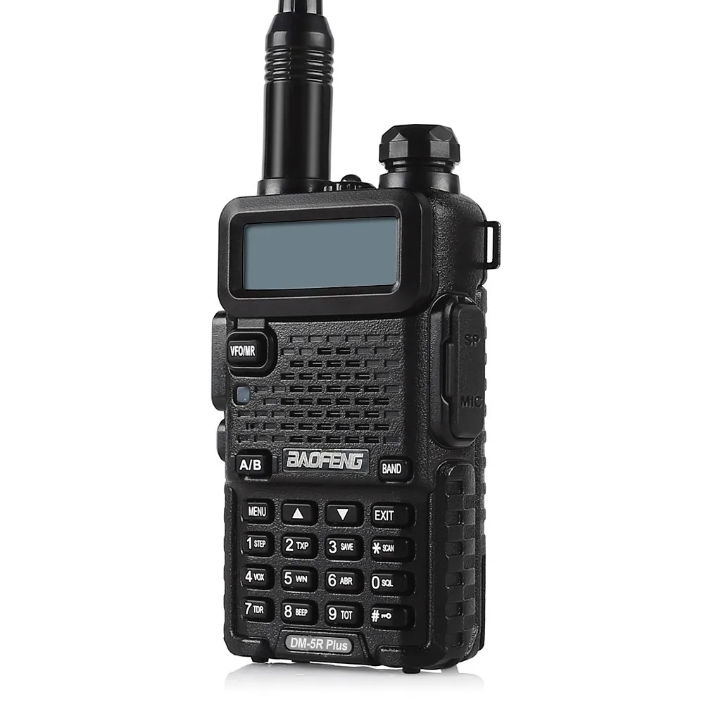 Baofeng DMR UV-5R портативная рация Dual Band 136-174 мГц 400-470 мГц цифровой двухстороннее радио DM-5R плюс 1 Вт 5 Вт приемопередатчик