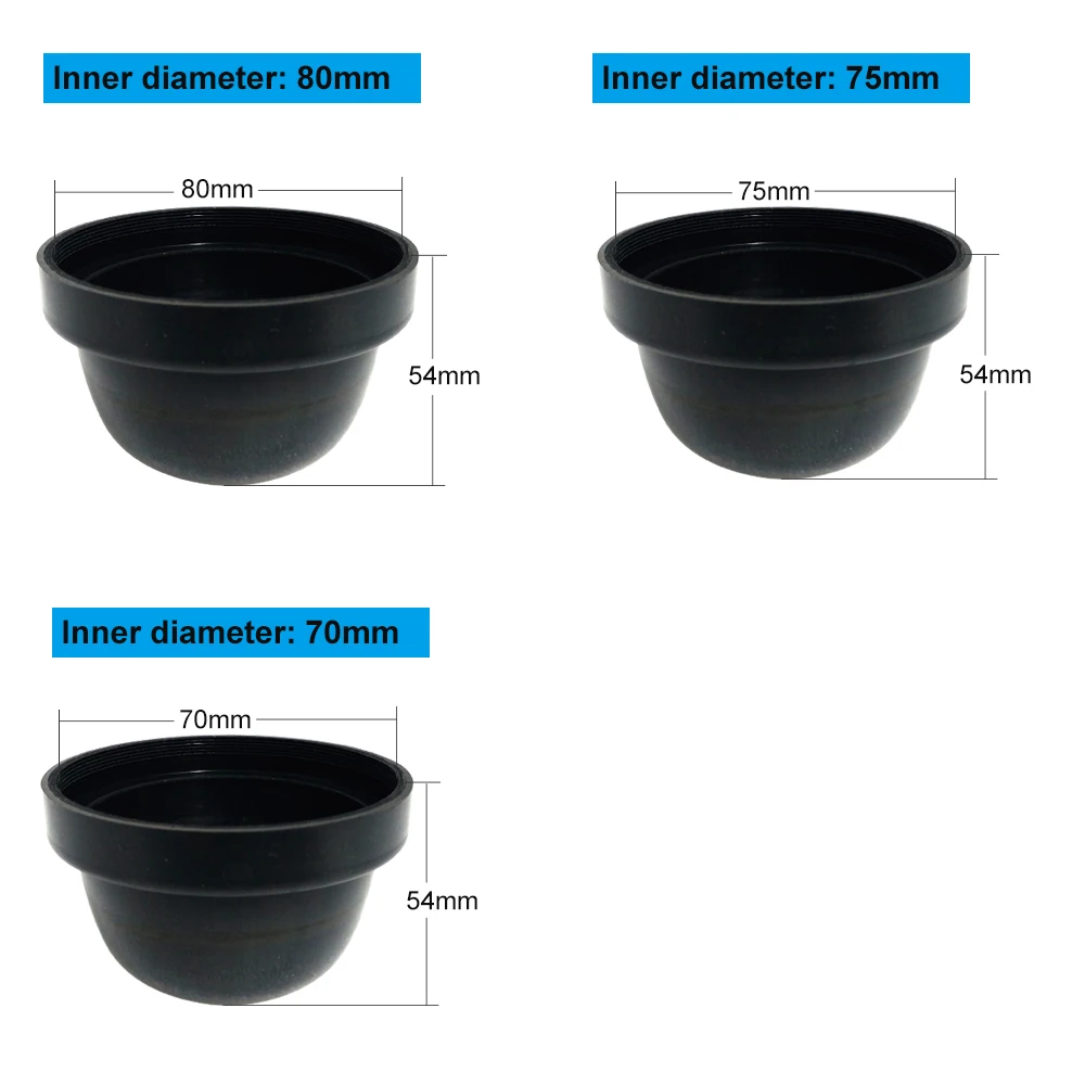 HID светодиодный автомобильный Пылезащитный Чехол резиновый водонепроницаемый пылезащитный уплотнительный чехол для фары 70 мм 75 мм 80 мм 85 мм 90 мм 95 мм 100 мм 105 мм