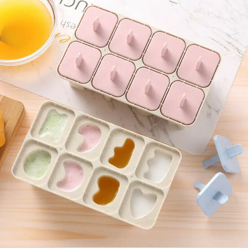 Silicone Block Pole Lolly Frozen Mould DIY Tool Maker Mold Ice Cream Popsicle Tools | Дом и сад