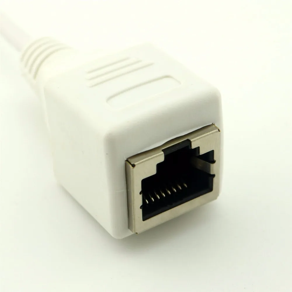 1 шт. 3 5 мм 1/8 &quotштекер 4 полюсный TRRS аудио кабель к RJ45 разъем Ethernet LAN Сетевой