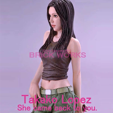 

1/20 Lopez Takako From Maschinen Krieger Profile 1 Ma.k Resin kit Figure GK Uncoated No colour