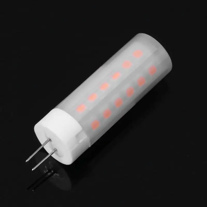 G4 SMD2835 36 Светодиодная лампа с эффектом пламени 12 24 В постоянного тока винтажная