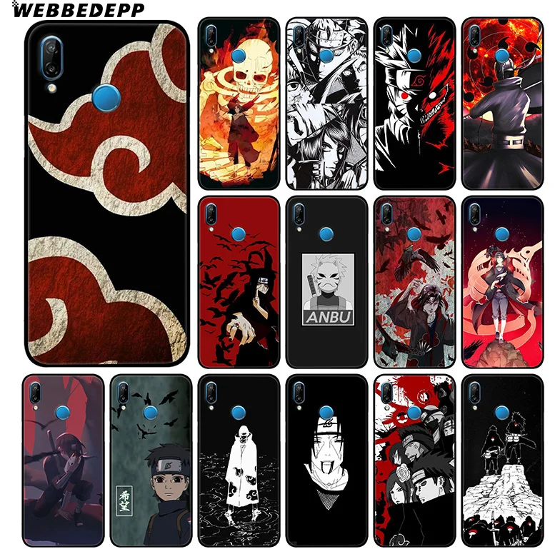 Naruto Itachi Uchiha Japanese Soft Case For Huawei P30 P20 Pro P10 P9 Lite 2017 P Smart 2019 &amp Nova 3 3i Y9 |