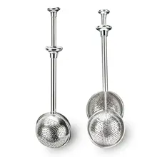 SDFC-инфузионное чайное ситечко из нержавеющей стали с ручкой для листового чая, упаковка из 2, идеальный чайный шар, ситечко многоразовое Te