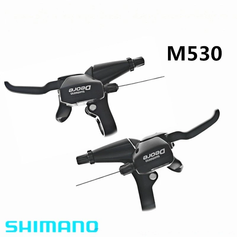 Shimano Deore SL-M530 левый и правый Шестерни триггер рычаги Мега 9 Скорость(3x9