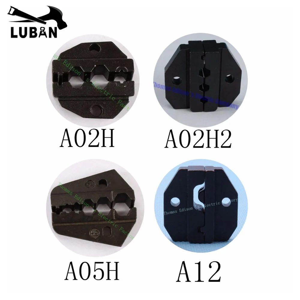 

A05H A02H2 A12 A02H Die Sets for HS HS-05H FSE-05H AM-10 EM-6B1 EM-6B2 CRIMPING PILER Crimping machine one set modules jaws
