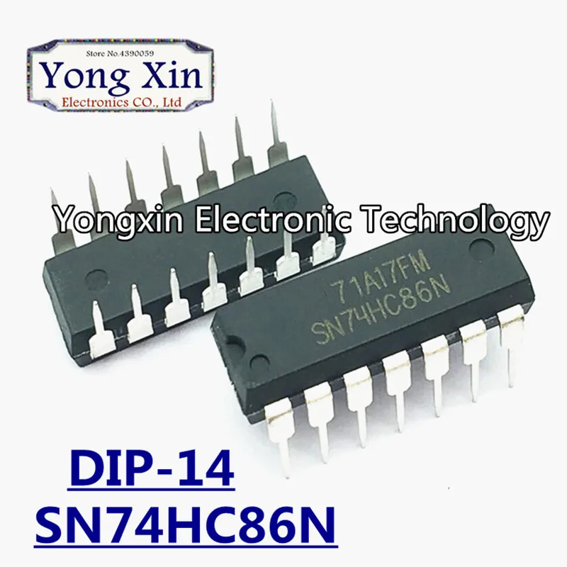 100 шт. SN74HC86N DIP14 SN74HC86 DIP 74HC86N 74HC86 | Обустройство дома