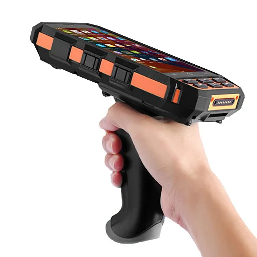 5 Inch Rugged Handheld Mobile Terminals Wifi Bluetooth GPS Camera 4G 1D Barcode Scanner PDA Handheld