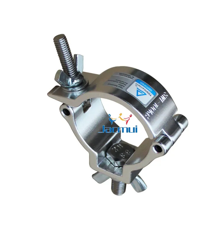 Dj Lighting Fast Lock 30mm Width Quick Clamp Ring 48-50mm Stage Truss Pipe Suitable TUV Passed Bear 100Kg Beam Light Hook | Освещение