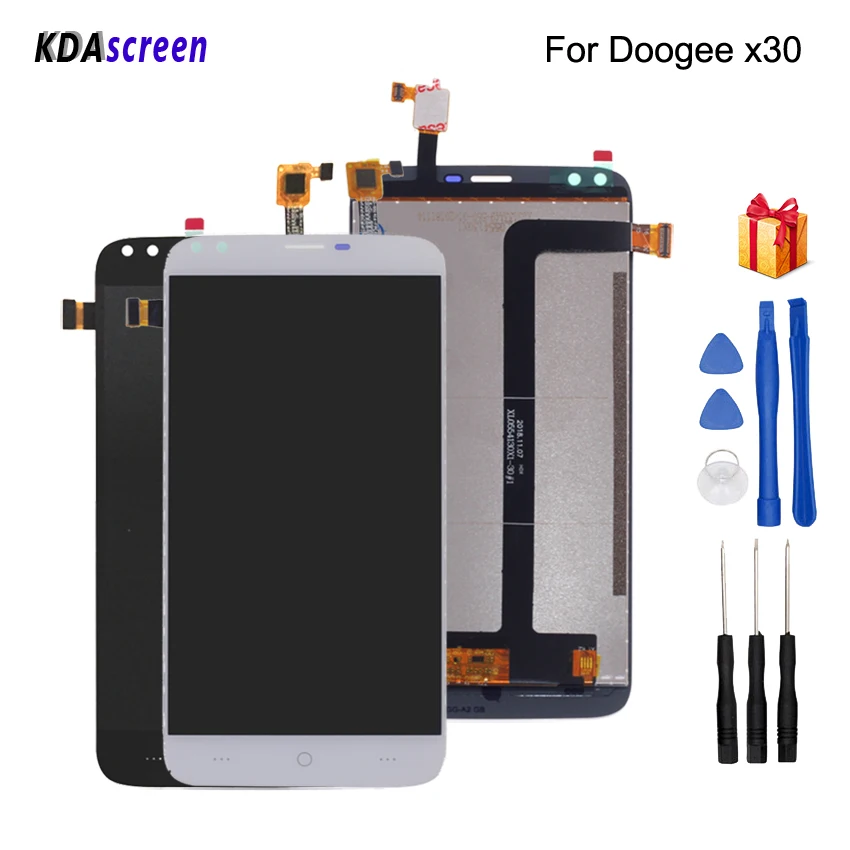 

Original For Doogee X30 LCD Display Touch Screen Digitizer Replacement For Doogee X30 Screen LCD Display Phone Parts Free Tools