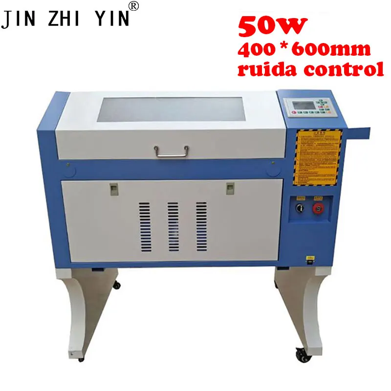 JINZHIYIN 4060 лазерная гравировка 600*400 мм Co2 Лазерная режущая машина RUIDA специфическая