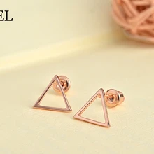 SMJEL 10 Pairs-S062 Модные ювелирные изделия Новые Треугольные Серьги для женщин Милые простые геометрические подарочные серьги-гвоздики