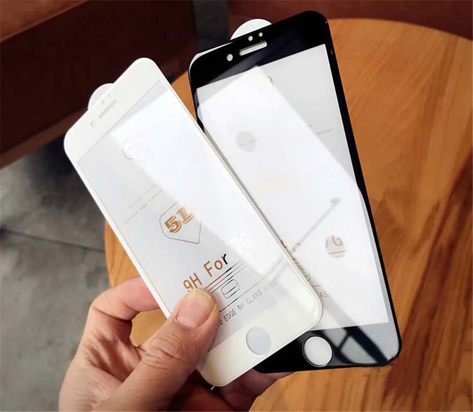 MOUSEMI Protective Glass For iPhone 6 6s 7 X XR XS MAX 8 Plus Screen Protection 5D Full Cover Tempered Glass On The For iPhone 6 (13)