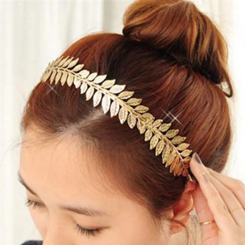 

Vintage Chic Laurel Olive Leaf Branch Crown Leaves Headband Hair Band Girls Women Hair Accessories Headwear Gifts fashion 1Pcs
