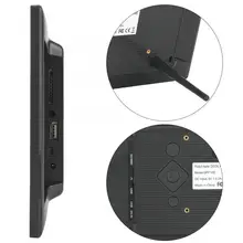 Марко цифровая фоторамка 10 дюймов 16:9 1024*600 HD широкоэкранная цифровая фоторамка электронный альбом AC100-240V Марко