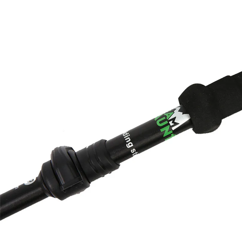 Alpenstocks Trekking Polo Hike Walking Stick Nordic Walk Cane Aluminum Ski Camp Telescopic Baton Outdoor Camping Equipment #3J#F (14)