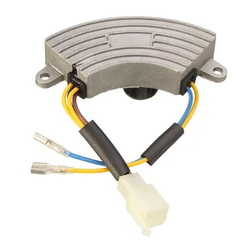 

3500 Watt Generator AVR Automatic Voltage Regulator Rectifier AVR 250V 220uF Aluminum Base Cover 6 wires Generator Parts