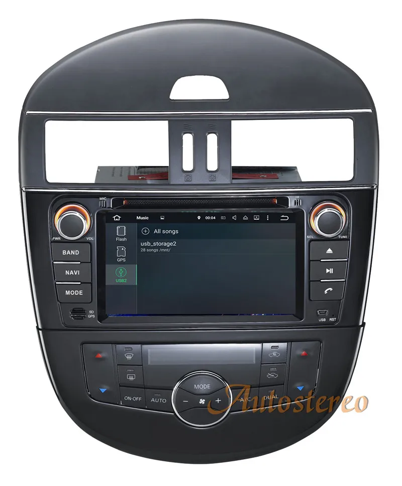 Discount The Newest Android 7.1 Car GPS Navigation DVD Player For NISSAN Nissan Tiida Versa 2011-2017 auto stereo multimedia radio pad 13