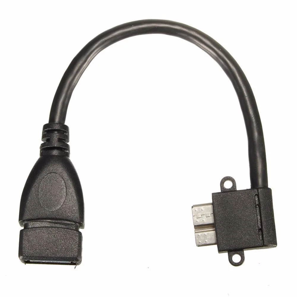 Угловой Мини USB3.0 OTG кабель для samsung Galaxy Note3 N9000/2 N9005 S5 i9600