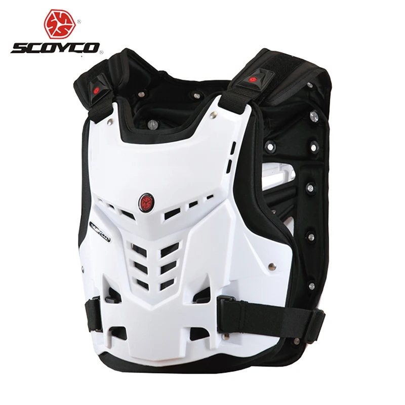 Мотоциклы для мотокросса Scoyco защита груди и спины бронежилет гоночный защитный MX Броня ATV защита гоночные колодки