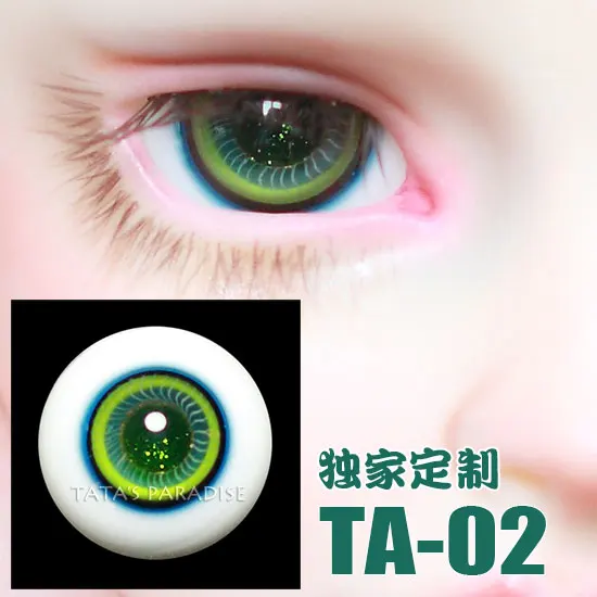 

1/3 1/4 1/6 BJD Eyes 14mm/ 16mm  Eyeballs  for SD/MSD/YSD/70CM Ball-jointed Doll  TA-02