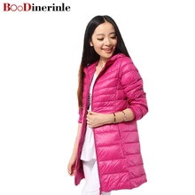 Зимний женский s пуховик ультра легкий пуховик для женщин размера плюс с Капюшоном Повседневный утиный пух пальто одежда S-5XL 6XL W062