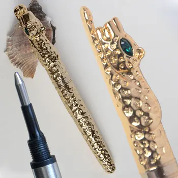 

ROLLER BALL PEN JINHAO LEOPARD EMBOSSED GOLDEN / GREY POWERFUL 2 COLORS FOR CHOOSE BUSINESS OFFICE BEST GIFT COLLECTION