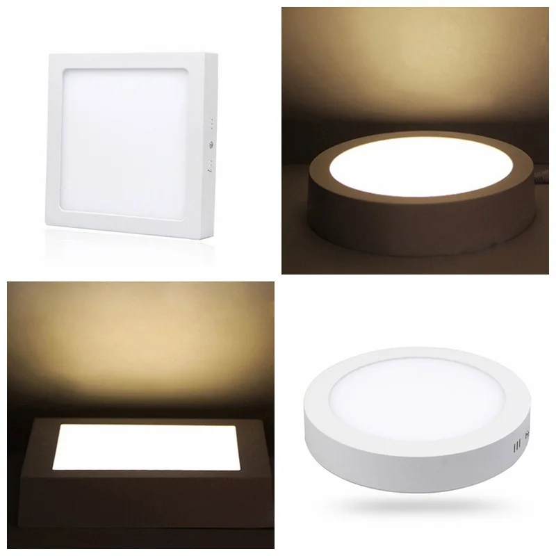 Потолочный светильник для ванной комнаты светодиодный 6 Вт плоский круглый вниз кухонная панель поверхностного монтажа LKS99