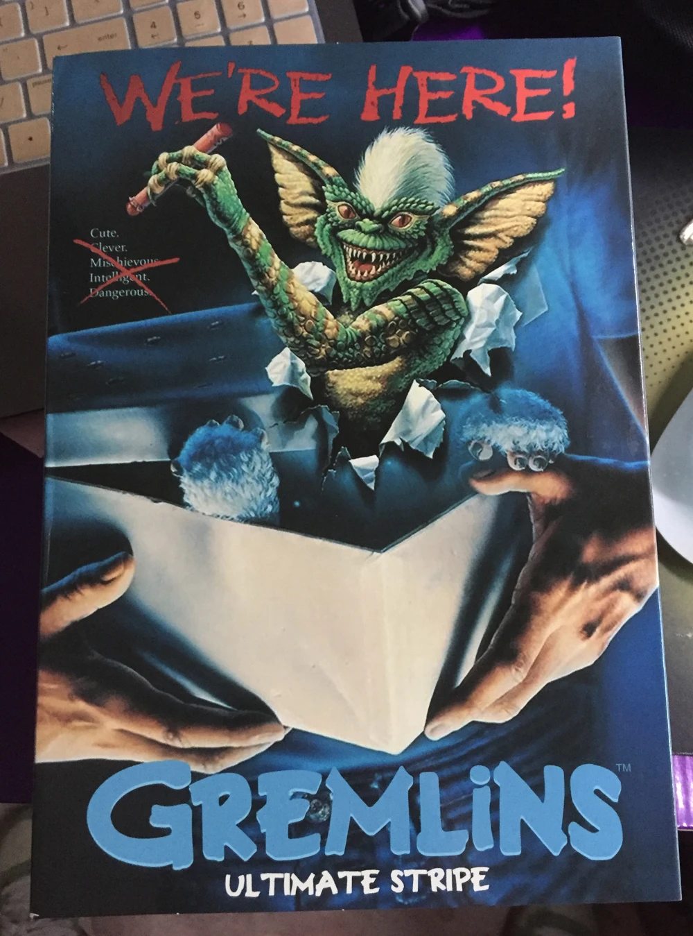 NECA Gremlins ULTIMATE полосатая пленка мигающая Gremlin Greta 610 609 Виниловая фигурка модель