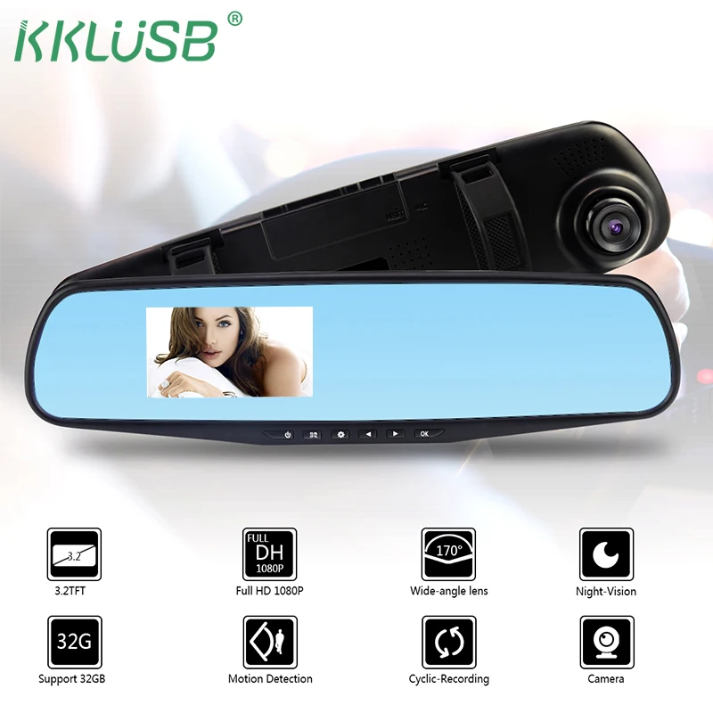 dash cam mirror car dvr mirror dual dash camera mirror dashcam cameras  full hd dashcamera in car video camera full hd dvrs