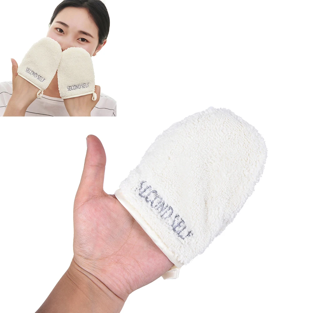 1 шт. многоразовые полотенца для лица, очищающие перчатки для снятия макияжа, инструменты для макияжа - Цвет: as shown