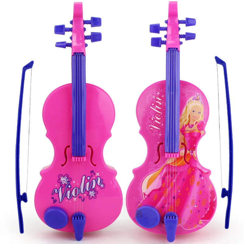 Новое поступление симуляция скрипки игрушка 4 струны Музыкальные инструменты развивающий подарок для детей NSV775