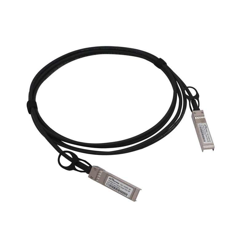 10G ЦАП кабель 0,5 м SFP+ пассивный прямой медный Twinax кабель 30AWG совместимый для Ubiquiti Mikrotik Zyxel Arista и т. Д