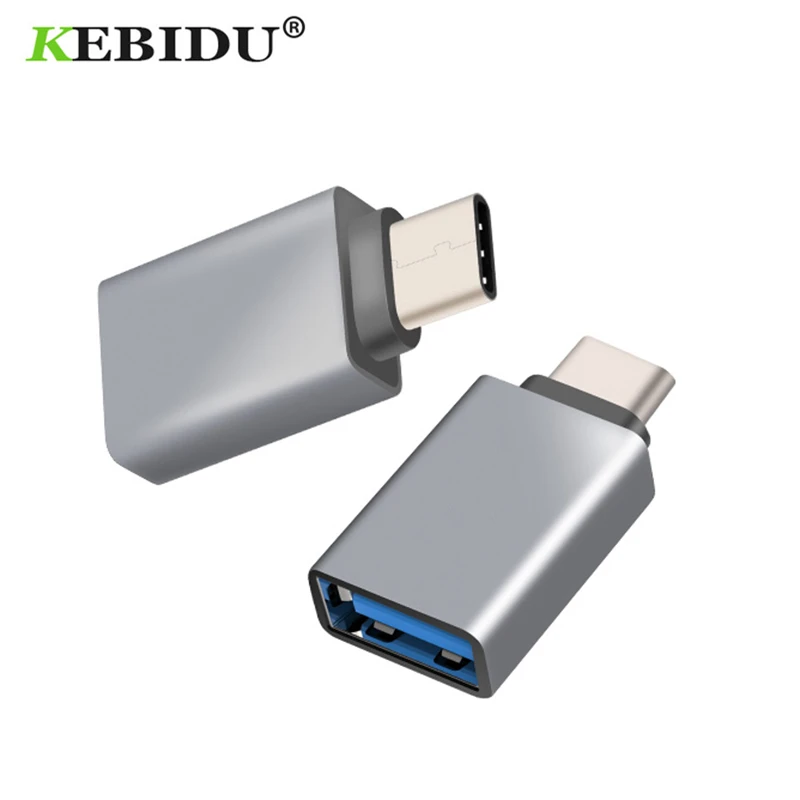

kebidu USB 3.0 Mini USB to Type C Adapter OTG Adapter Converter For Xiaomi 4C 4S 5S Plus Oneplus 3T 2 3 Nubia