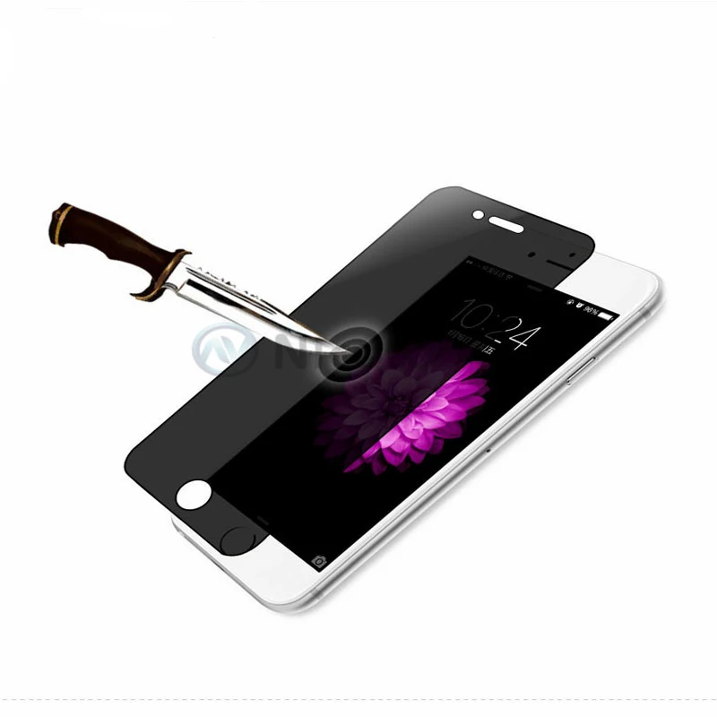 Privacy Tempered Glass for iphone 8 Plus Screen Protector AntiSpy Anti-shatter Shockproof glass for iphone X 6 6s 7 Plus 5 5s SE (9)