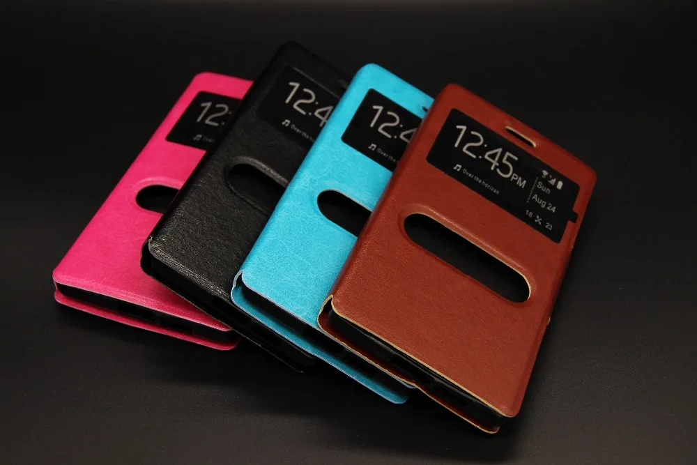 

Hot sale case for Philips x586 case mobile phone new window style Leather with silicone case 4 colors high quality