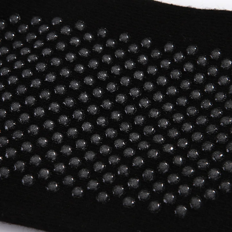 1 пара черные повязки профессиональный Йога Носки Для женщин девушка танец балет, пилатес носки нескользящие носки тапочки