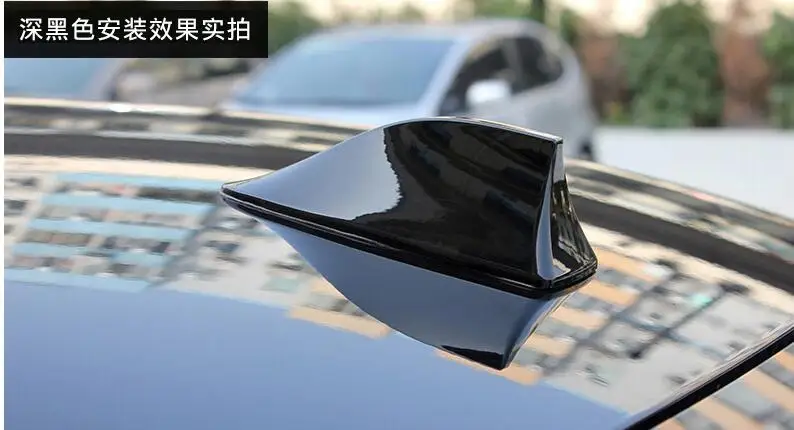 New Style Black Red Car shark fin car radio Sticker For Volvo S40 S60 S70 S80 S90 V40 V50 V60 V90 XC60 XC70 XC90 Accessories | Автомобили