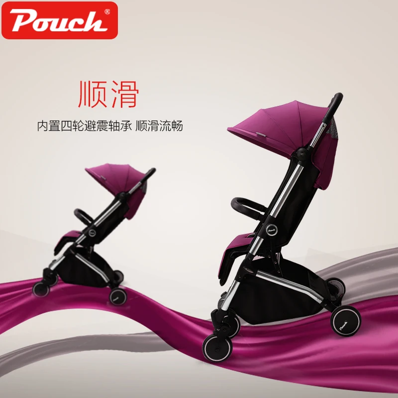 

Pouch Baby Stroller Ultra Light Foldable Baby Stroller Shock Resistant Baby Carrier