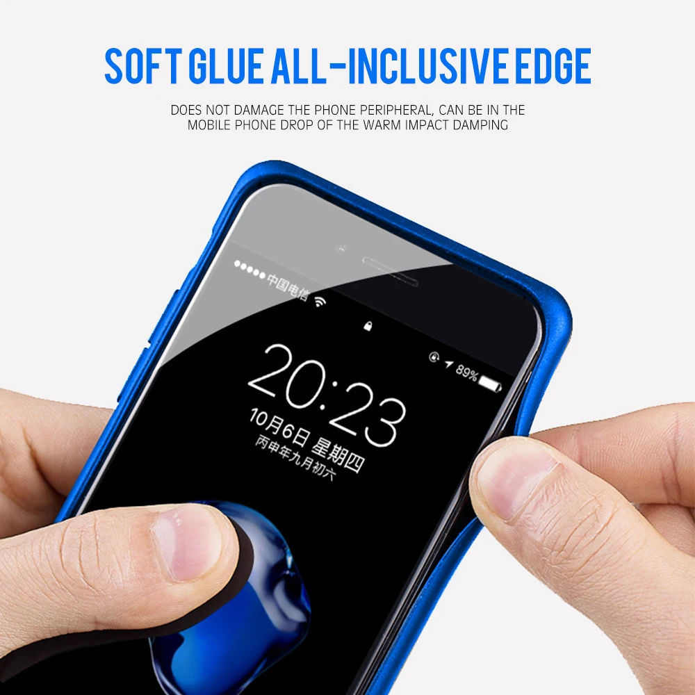 Topzero Power Bank Charger Case For Apple iPhone 6 6S 7 8 Back Clip Battery Case Cover TPU+PC 2500/5000mah Charging Cases Capa