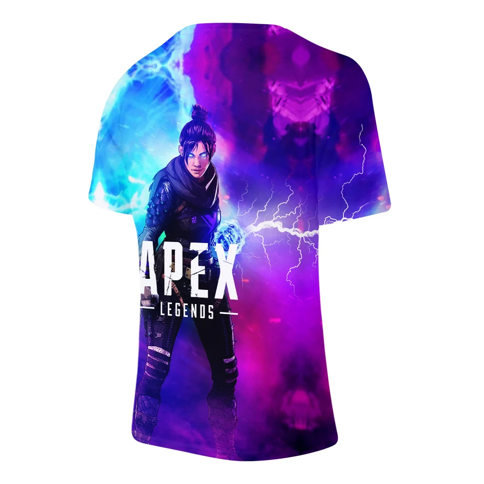 Aikooki apex футболка с коротким рукавом летние топы тройники спортивный костюм 3d