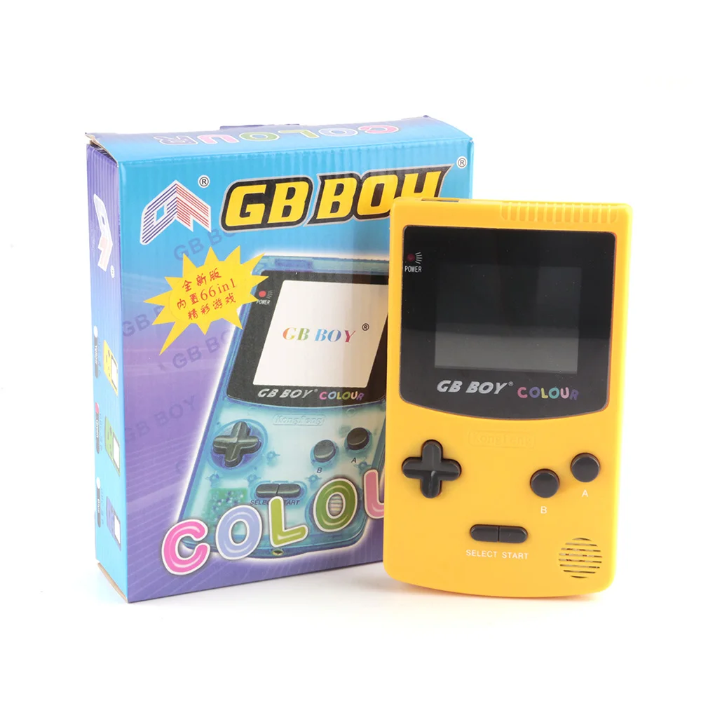 GB Gar§on Classique Couleur Couleur De Poche Console de Jeu 2 7 "écran Portable Enfant Jeu