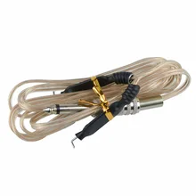 1 зажим для ПК шнур питания Татуировка Крюк для комплект тату-машинки комплект ножной переключатель набор педаль провод из нержавеющей стали поставка татуировки