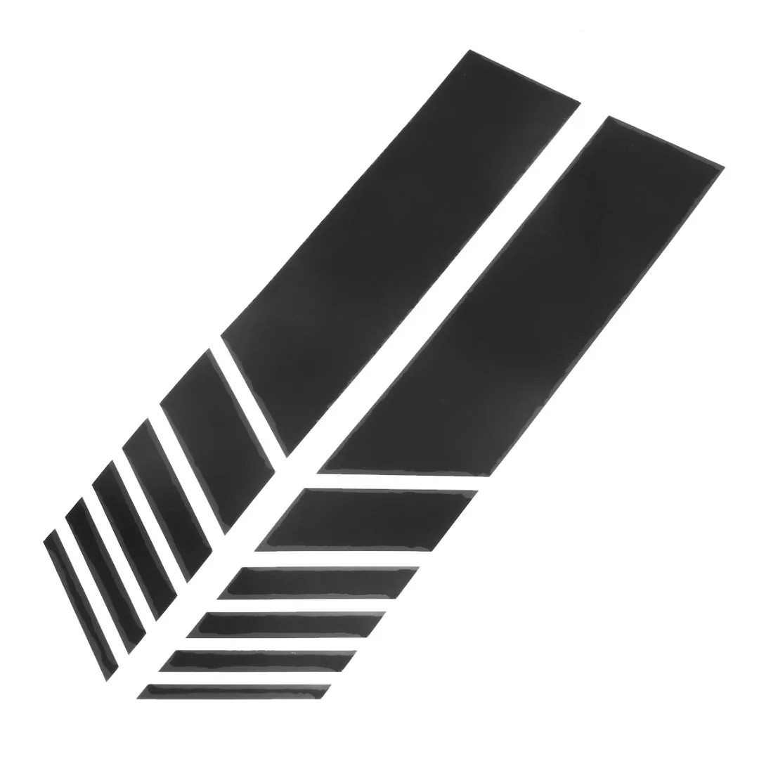 2pcs Car Rear View Side Mirror Body Stripe Sticker Decal DIY Graphic Car Styling Decoration Sticker Strip